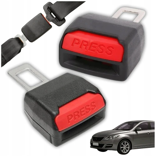ZAŚLEPKA DO PASÓW BEZPIECZEŃSTWA WTYCZKA ZATYCZKA WYDŁUŻKA ADAPTER 2 SZTUKI