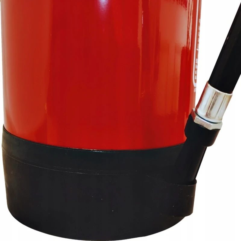 Gaśnica Proszkowa 4kg ABC/A + Stopa Stalowa GP-4x z Manometrem Prod. 2026r