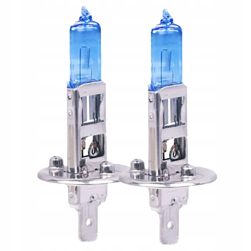ŻARÓWKI SAMOCHODOWE H1 12V 55W XENON SUPER WHITE 4000K HOMOLOGACJA 2szt.