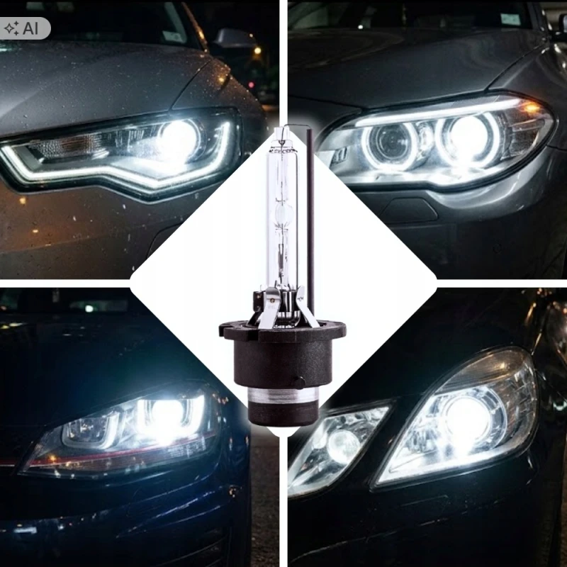 Xenon Palnik Żarnik Ksenon Żarówka D2S 4300K Naturalna 35W 85V HOMOLOGACJA