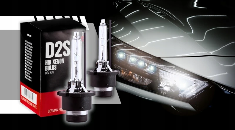 Xenon Palnik Żarnik Ksenon Żarówka D2S 4300K Naturalna 35W 85V HOMOLOGACJA
