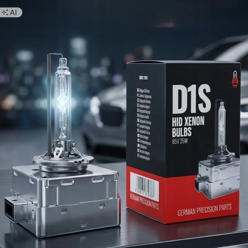 Xenon Palnik Żarnik Ksenon Żarówka D1S 6000K BIAŁA 35W 85V HOMOLOGACJA E4