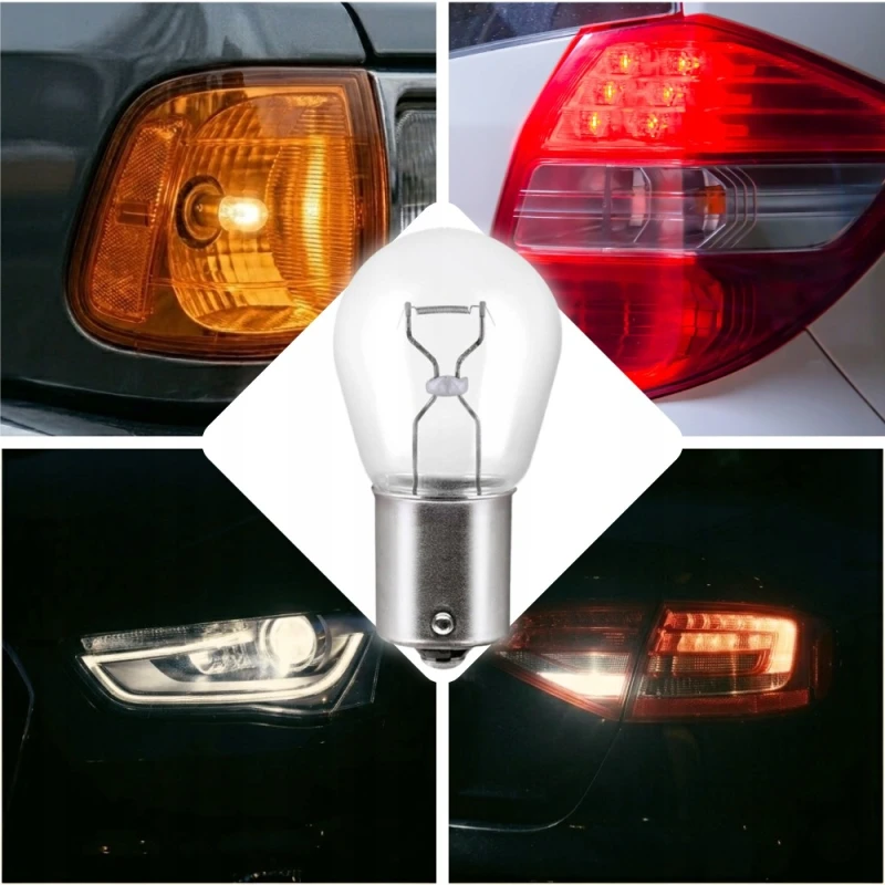 Żarówka P21W 12V 21W Clear Kierunkowskaz Światła Cofania Homologacja E