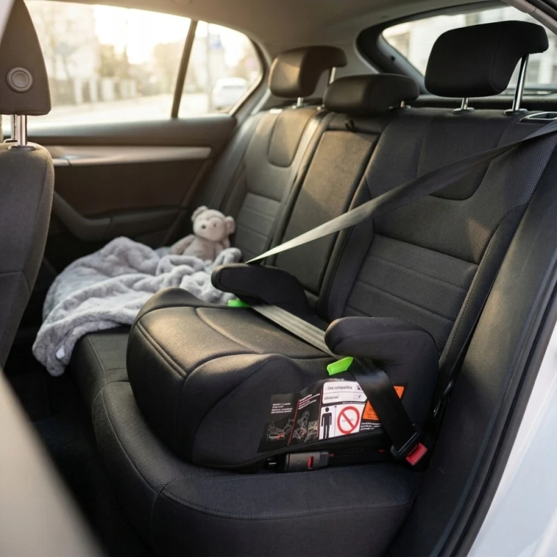 Fotelik Samochodowy ISOFIX Podstawka Samochodowa Poddupnik i-Size 125-150cm